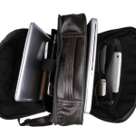 balo da bò đựng laptop đen 295 thời thượng