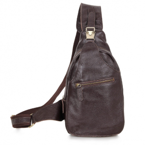 Túi dã ngoại da bò đeo chéo 412