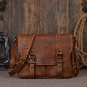 Túi xách đeo chéo da thật 406