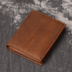 ví đứng da bò nam 707