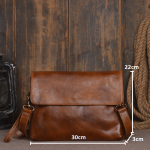 Túi cầm tay da thật 807