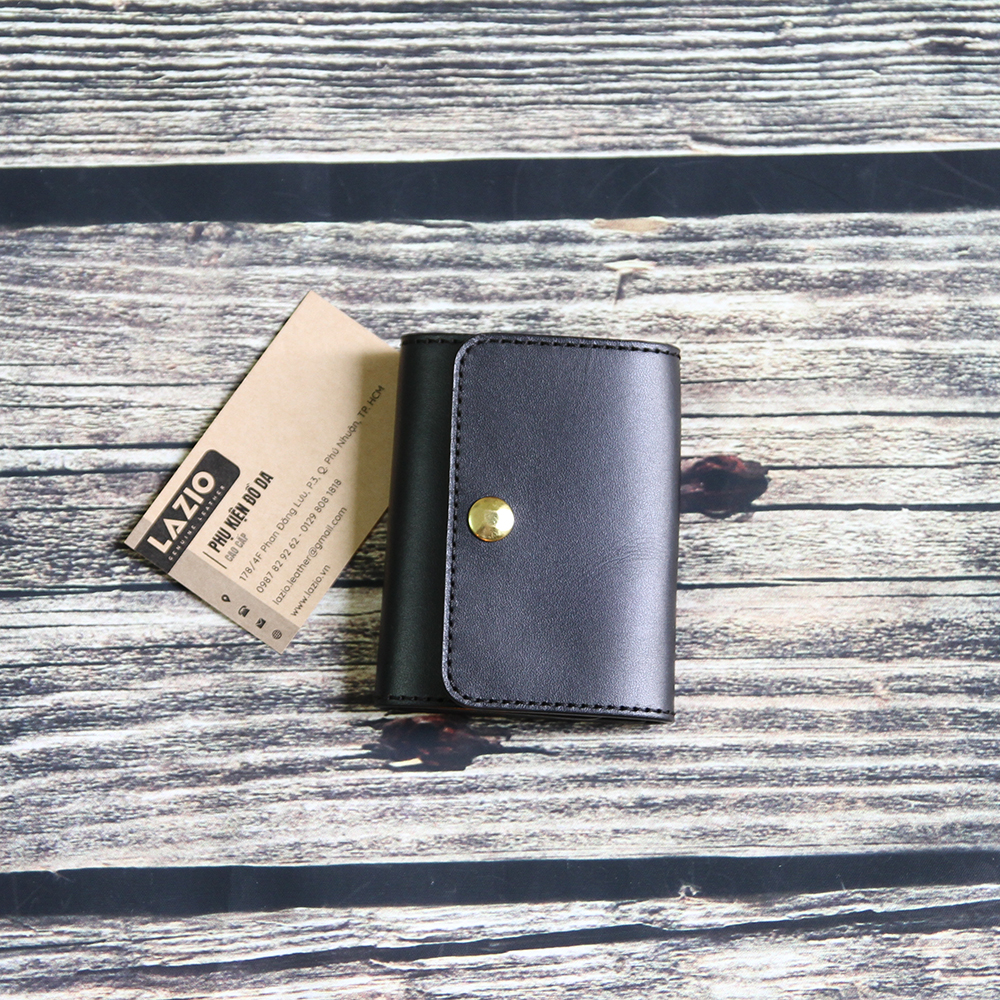 Ví da mini Jino đen