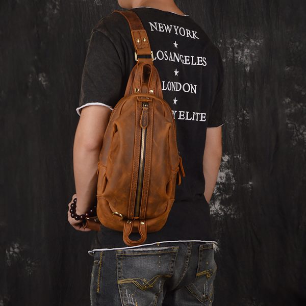 Túi da đeo bụng ngực 912