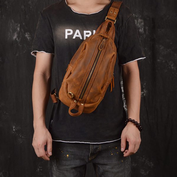 Túi da đeo bụng ngực 912