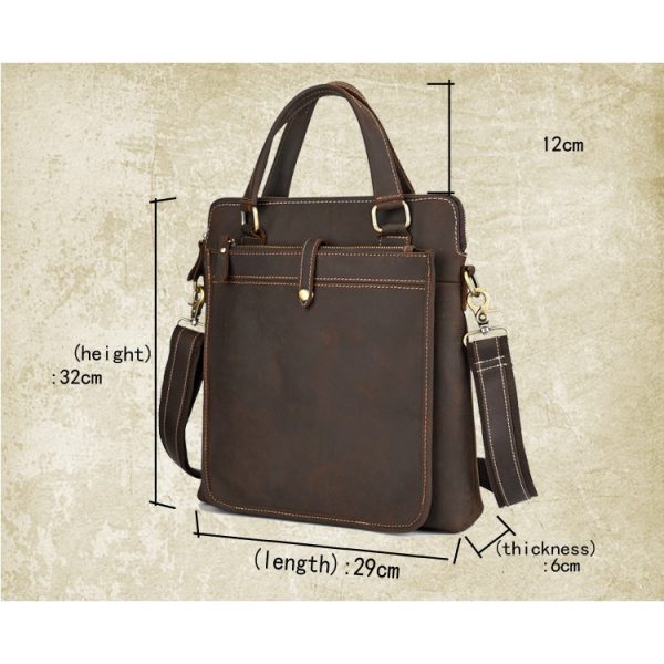 Túi xách da bò macbook 515